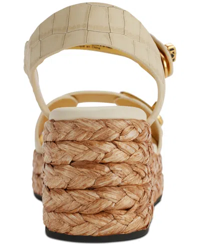 Donna Karan Women's Cebrina Espadrille Sandals In Ivory