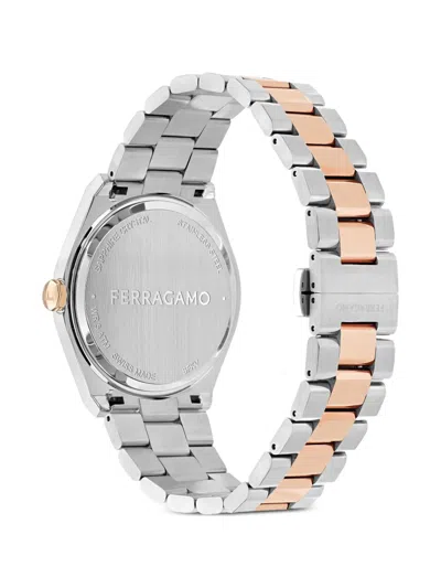 Ferragamo Vega Upper East 40mm In Grey