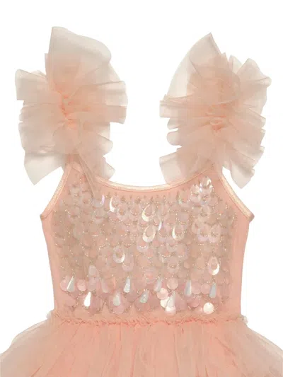 Tutu Du Monde Ruffle-detail Tiered Dress In Pink
