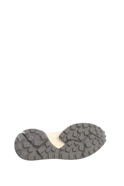 Flower Mountain Dynamic Technical Fabric Sneakers With Multicolored Accents In Multi