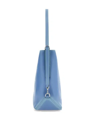 Hogan Sky Blue Hocket Medium Hobo In Blue