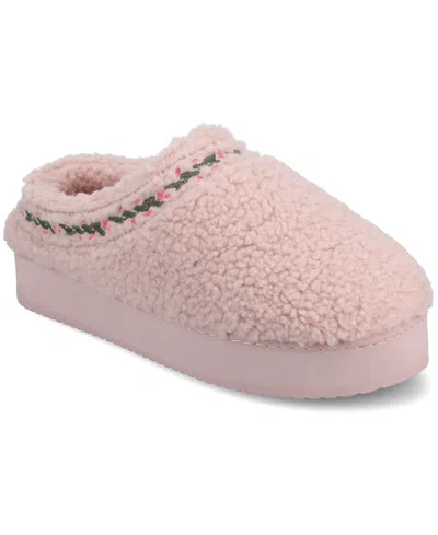 Journee Collection Pallmer Womens Round Slip-on Shoe In Purple