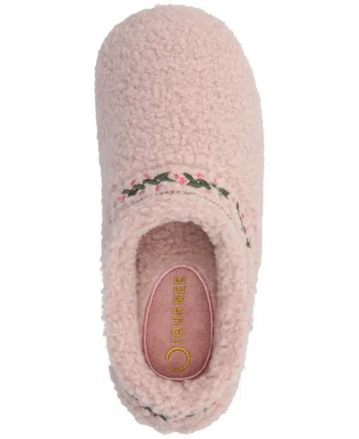 Journee Collection Pallmer Womens Round Slip-on Shoe In Purple