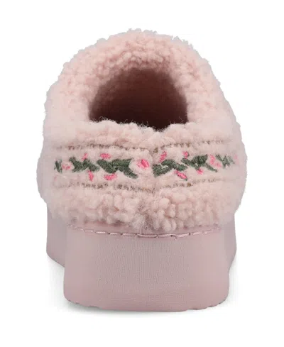 Journee Collection Pallmer Womens Round Slip-on Shoe In Purple