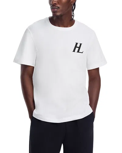 Helmut Lang Short Sleeve T-shirt In White