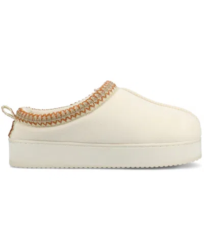 Journee Collection Connway Womens Round Closed Toe Slip-on Shoe In Cream