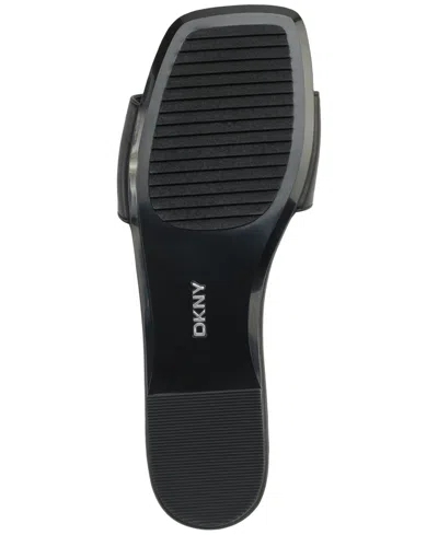 Dkny Women's Dania Flat Slide In Black
