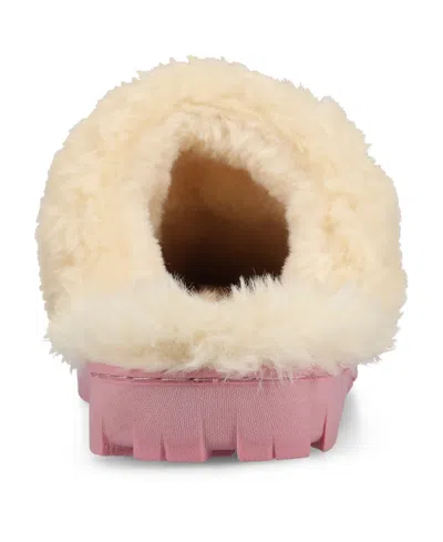 Journee Collection Kalli Womens Round Slip-on Shoe In Pink