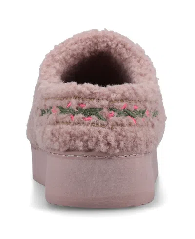 Journee Collection Pallmer Womens Round Slip-on Shoe In Purple