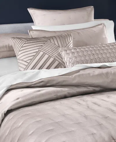 Hotel Collection Glint 3-pc. Coverlet Set, King, Exclusively At Macy's In Blush
