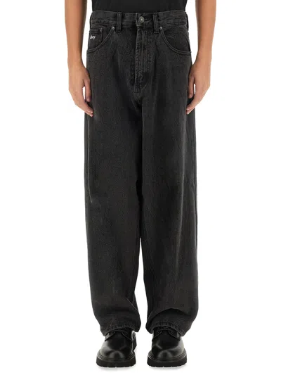 Obey Jeans Baggy Fit In Black
