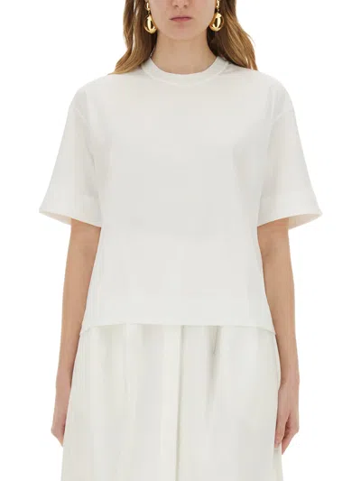 Max Mara T-shirt "estella" In White