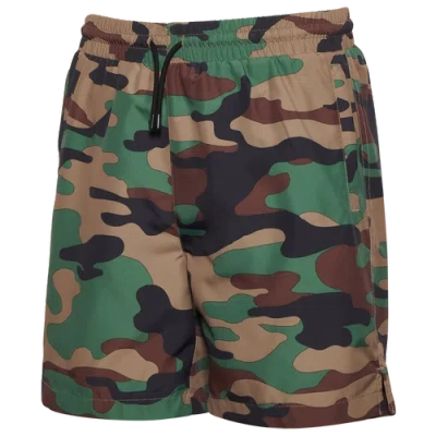 Lckr Boys   Jaxtyn Printed Shorts In Green