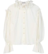 VIKA GAZINSKAYA Wool-blend blouse
