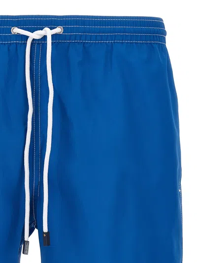Barba Napoli Barba Short Swimsuit In Blue