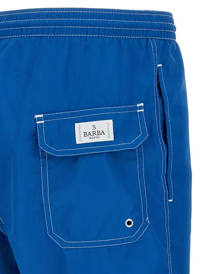Barba Napoli Barba Short Swimsuit In Blue