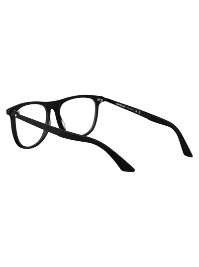 Montblanc Mb0332o Glasses In 001 Black Black Transparent