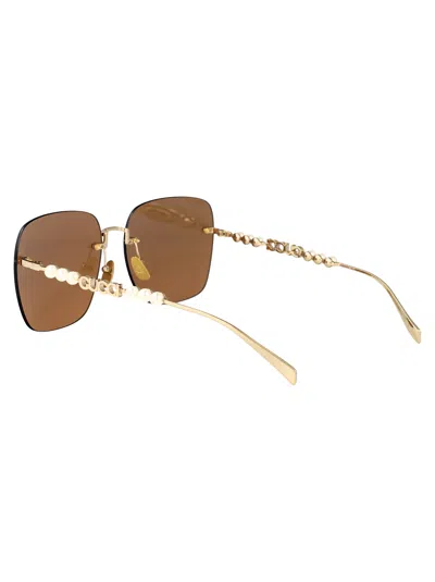 Gucci Sunglasses Woman Brown In Brown