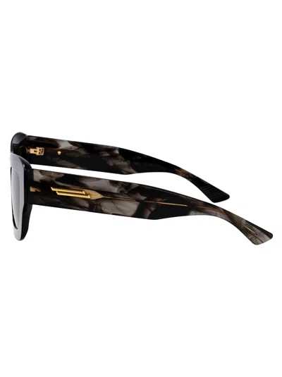 Bottega Veneta Bv1357s Sunglasses In Black-black-brown