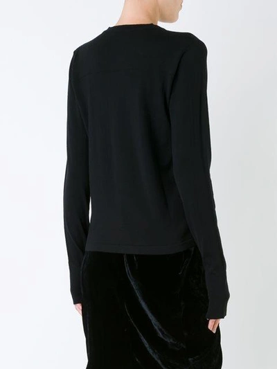 Shop Nehera Crew Neck Jumper In Black