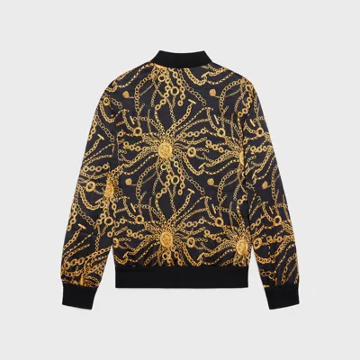 Celine Printed Jacket In Black