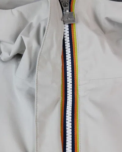 K-way Marguerite Stretch Dot Jacket In Toni Neutri