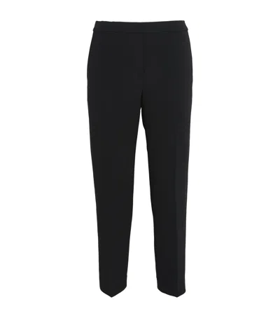 Theory Straight Pant In Good Wool In Black