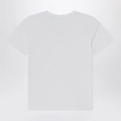 K-way Edouard Logo Cotton T-shirt In White