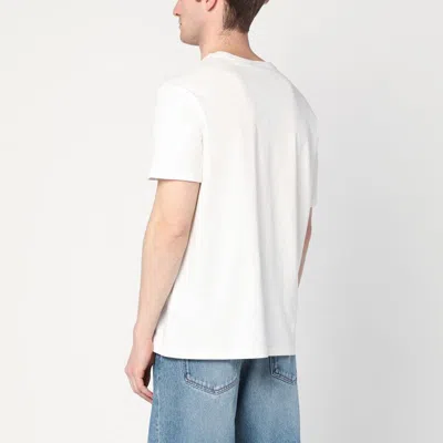 Polo Ralph Lauren Cotton Embroidered Logo Tee In White