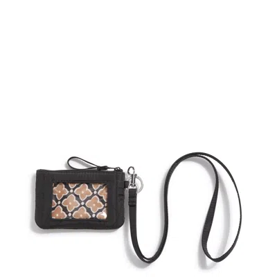 Vera Bradley Outlet Ultralight Zip Id And Lanyard In Multi