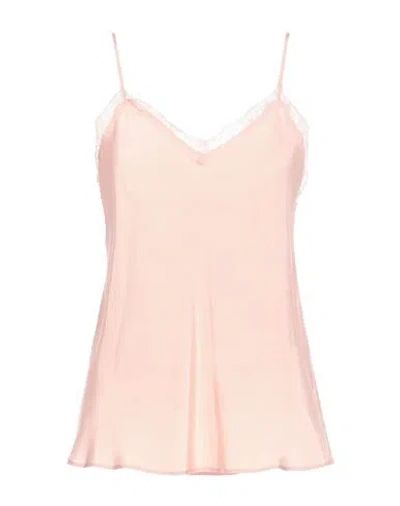 Iblues I Blues Woman Top Blush Size 10 Viscose, Polyamide In Pink