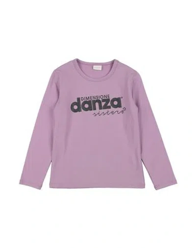Dimensione Danza Toddler Girl T-shirt Lilac Size 5 Cotton, Lycra In Purple