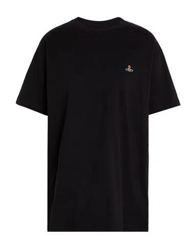 Vivienne Westwood Women's Multicolor Orb Classic T-shirt In Black