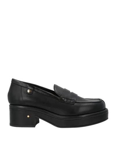 Laurence Dacade Woman Loafers Black Size 7.5 Calfskin In Black