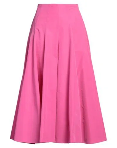 Valentino Midi Skirts In Pink