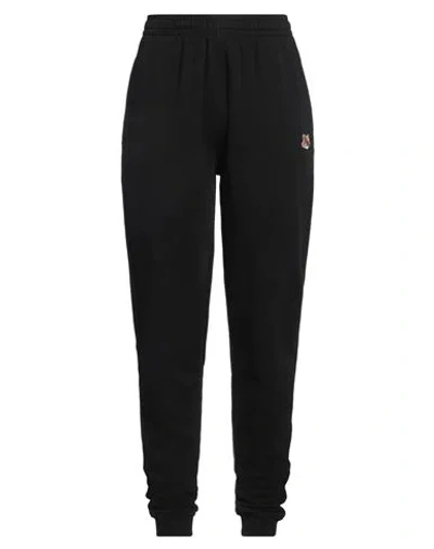 Maison Kitsuné Fox Head Joggers In Black