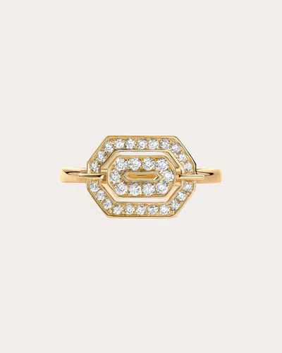 Statement Paris Women's Mini My Way Diamond & 18k Gold Ring In Gold