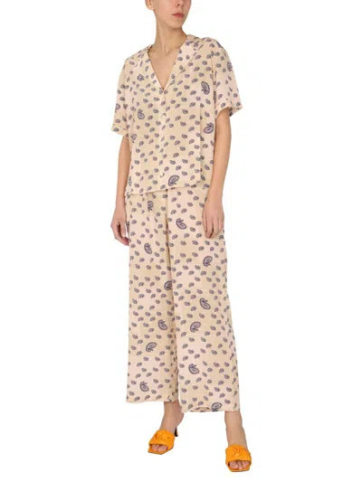 Etre Cecile Être Cécile Paisley Print Pants In Multicolour