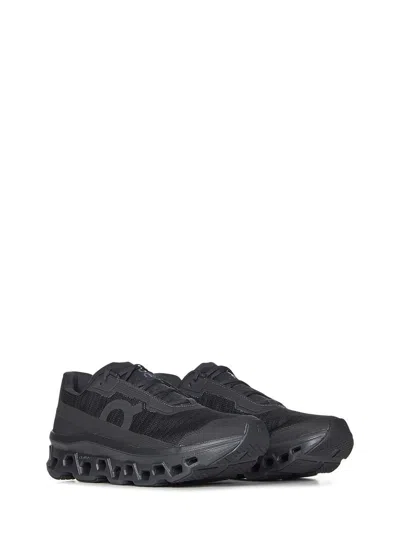 On Running Cloudmonster Void Sneakers In Black