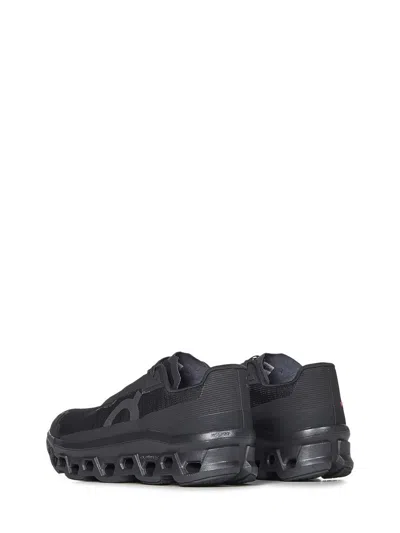 On Running Cloudmonster Void Sneakers In Black