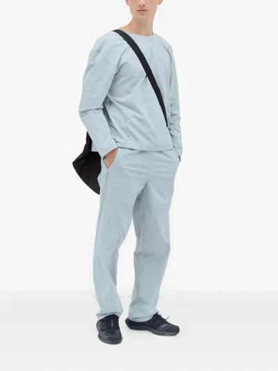 Affxwrks Drawstring-ankle Pants In Gray