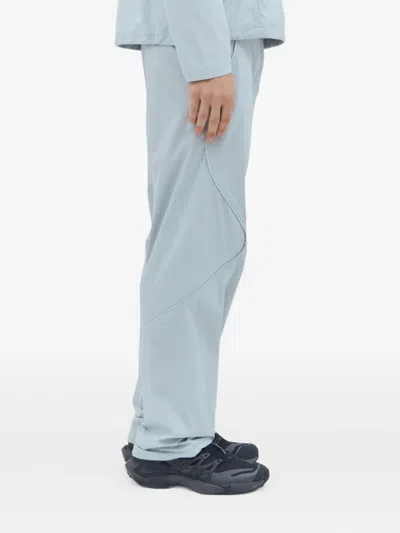 Affxwrks Drawstring-ankle Pants In Gray