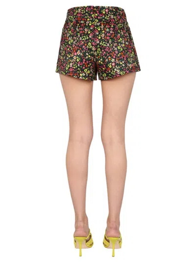 Shop Philosophy Di Lorenzo Serafini Floral Pattern Shorts In Multicolour