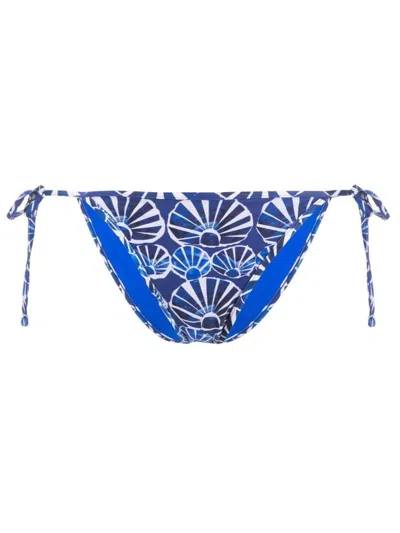La Doublej Shells Bikini Briefs In Blue