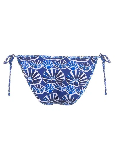 La Doublej Shells Bikini Briefs In Blue