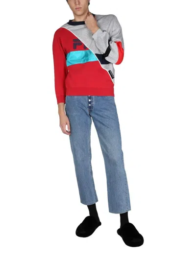 1/off Double Waist Jeans In Navy