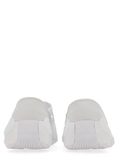 Maison Margiela X Reebok Cut-out Slip-on Sneakers In White