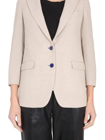 Shop Saulina Antonia Jacket In Beige