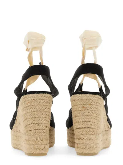 Castaã±er Castañer Balta Strap Wedge Espadrilles In Beige
