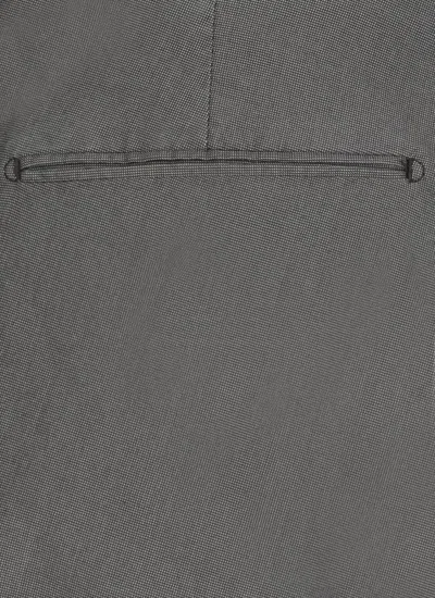 Briglia 1949 Pants With Micro Pattern In Gray